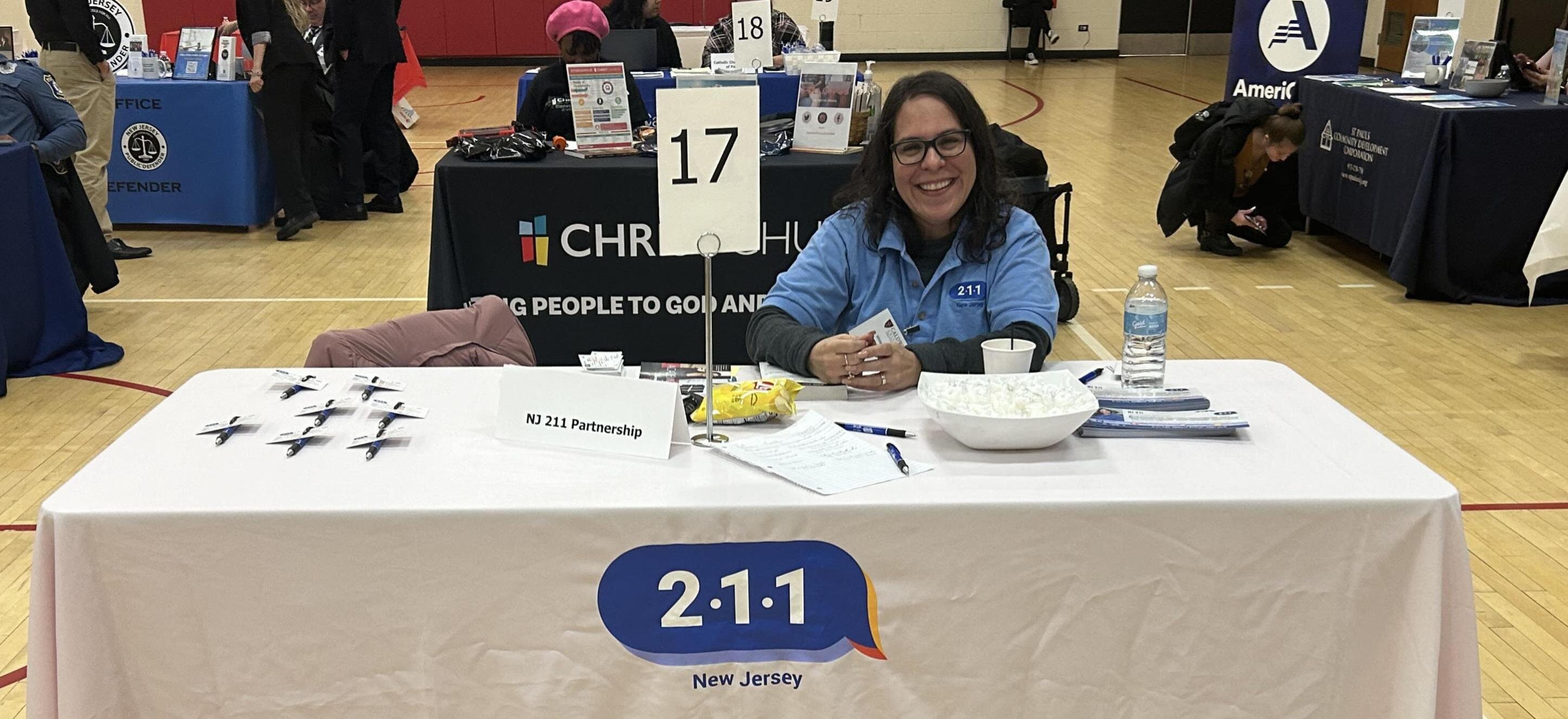 Wilda Traverso at the Caldwell Career Fair, 2024